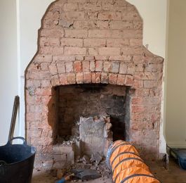 Opening up chimney breast: Click Here To View Larger Image
