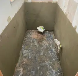 Damp proofing works: Click Here To View Larger Image